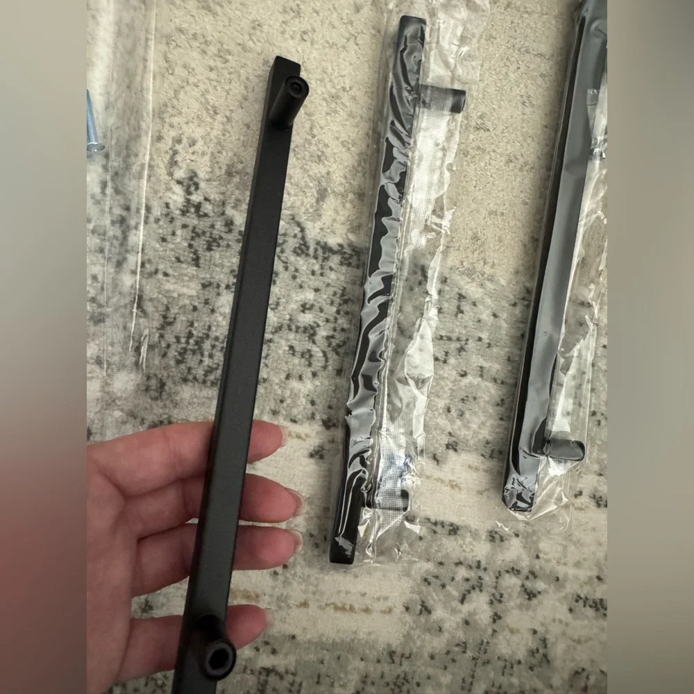 🛍🏙3️⃣ for $1️⃣5️⃣ 🆕 Bundle of 3 Amazon Ravinte matte black 10” cabinet pulls